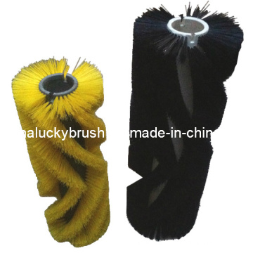 PP Material Black Road Sweeper Brush (YY-022)